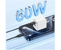 USAMS Kabel USB-C na USB-C 60W 1mFast Charging YD Series czarny - 1569001 - zdjęcie 3